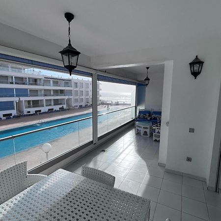 Apartment Sea View With Pool Aourir Exteriör bild